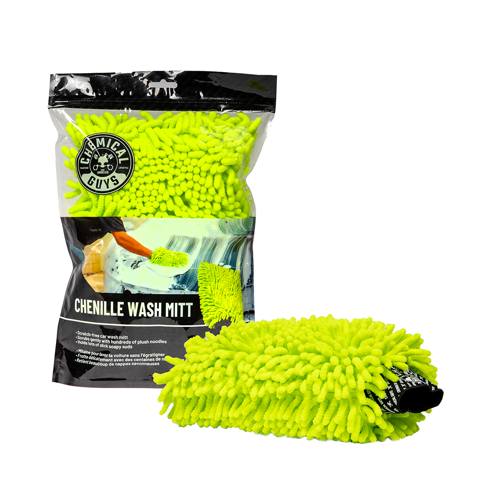 CHENILLE PREMIUM SCRATCH FREE MICROFIBER MITT